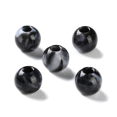 Opaque Acrylic Beads OACR-M015-12C-1