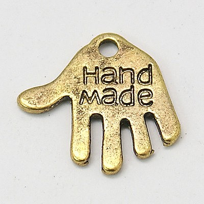 Tibetan Style Alloy Charms K095I031-1