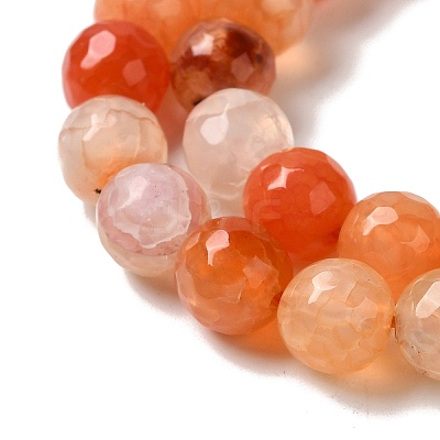 Dyed & Heated Natural Dragon Veins Agate Beads Strands X-G-P539-A01-15-1