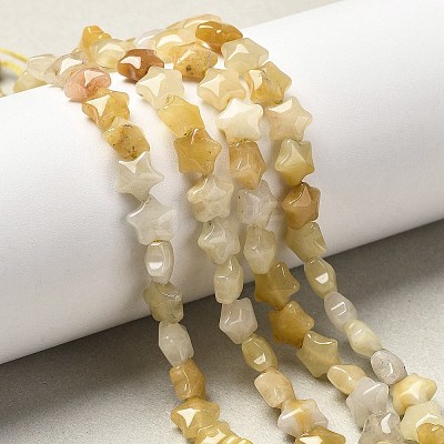 Natural Topaz Jade Beads Strands G-Z080-A20-8mm-1