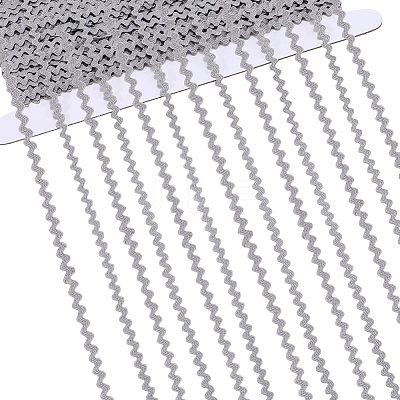 40M Polyester Wavy Fringe Trim Ribbon OCOR-GF0004-39Z-1