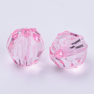 Transparent Acrylic Beads TACR-Q257-10mm-V03-1