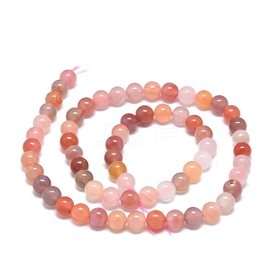 Natural Red Botswana Agate Beads Strands G-O201A-03A-1