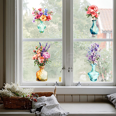 PVC Window Static Stickers AJEW-WH0583-005-1