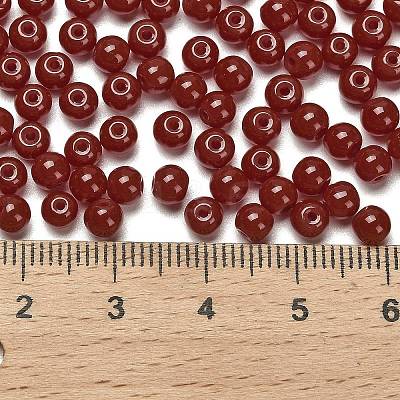 Opaque Colours Glass Seed Beads SEED-C001-02B-13-1
