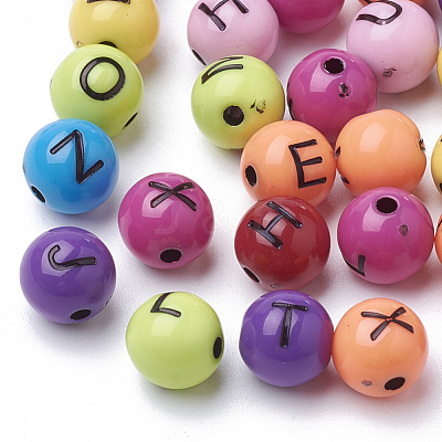 Craft Style Acrylic Beads MACR-Q226-04C-1