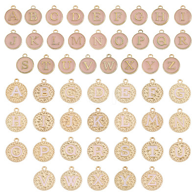 2Bags 2 Styles Alloy Enamel Pendants ENAM-TA0003-53A-1