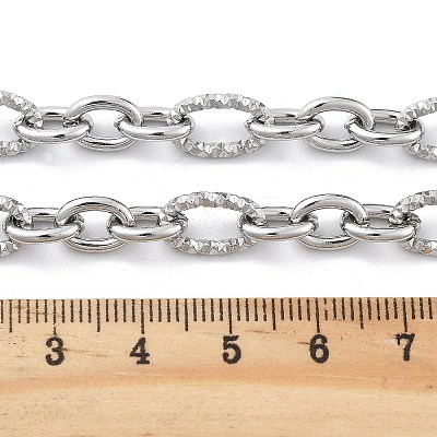 304 Stainless Steel Link Chains CHS-U002-01P-1