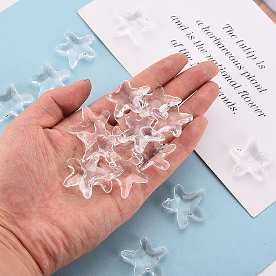 Transparent Acrylic Beads LS-X-TACR-S154-58B-205-1