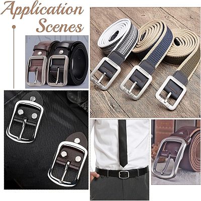 304 Stainless Steel Roller Buckles DIY-WH0304-353-1