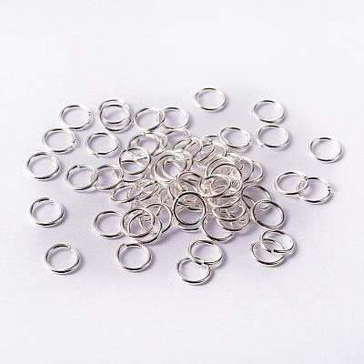 Brass Open Jump Rings JRC8MM-S-1