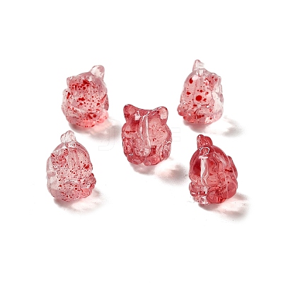 Transparent Glass Beads GLAA-D025-06H-1
