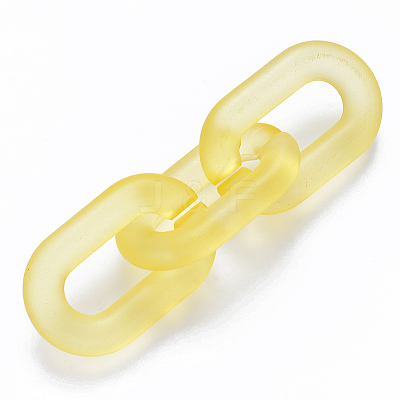 Transparent Acrylic Linking Rings LS-OACR-S036-006A-K10-1