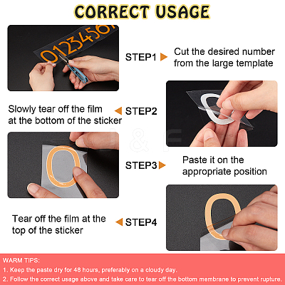 Waterproof Self Adhesive Craft Stickers DIY-GF0002-59A-03-1