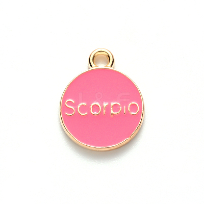 Alloy Enamel Pendants ENAM-S124-01B-03L-1