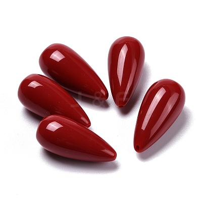 Retro Style Resin Beads RESI-C005-01B-1