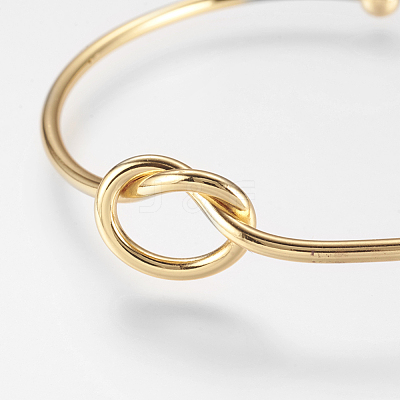 Brass Cuff Bangles X-BJEW-K153-02B-1