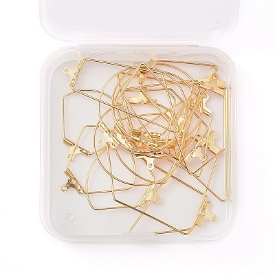 304 Stainless Steel Wire Pendants STAS-X0017-15G-1