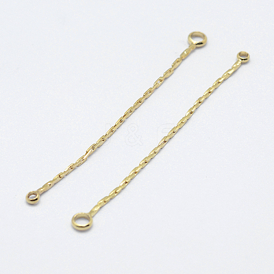 Brass Links connectors X-KK-F727-64G-NF-1