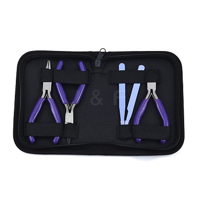 45# Steel Pliers & Tweezers Set TOOL-D059-07P-01-1