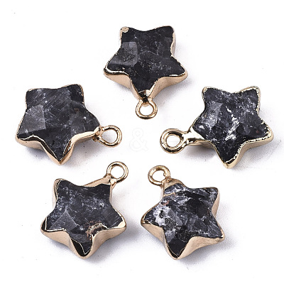 Natural & Synthetic Mixed Gemstone Pendants G-N326-36-1