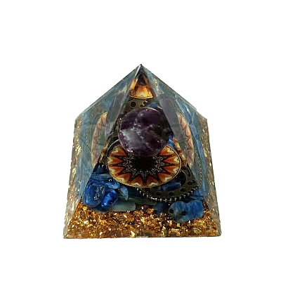 Orgonite Pyramid Resin Energy Generators PW-WG96645-01-1