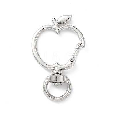 Apple Alloy Swivel Clasps LS-FIND-L012-02P-1