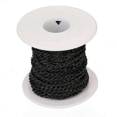 304 Stainless Steel Cuban Link Chains CHS-H009-33B-1