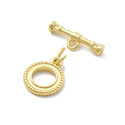 Brass Toggle Clasps KK-A223-34G-1