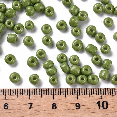 Baking Paint K9 Glass Seed Beads SEED-S003-K9-1