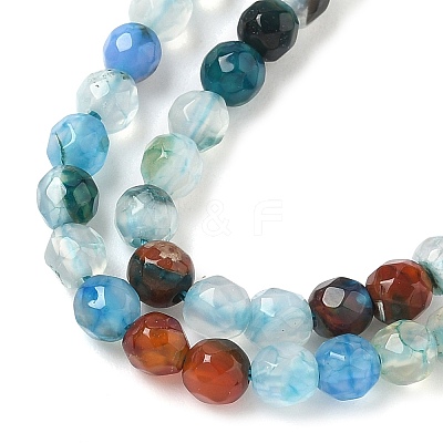 Natural Agate Beads Strands X-G-H302-A01-13-1