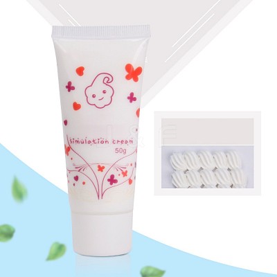 50ml Fake Whipped Cake Cream Glue X-DIY-B005-01-1