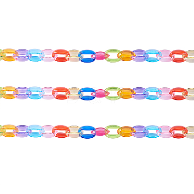250G Transparent Acrylic Linking Rings TACR-CJ0001-36-1