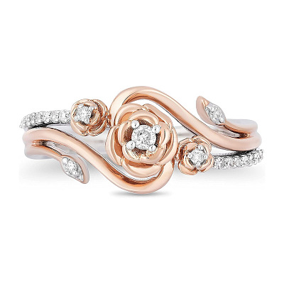 Alloy Micro Pave Cubic Zirconia Finger Rings FS-WGEF5D1-03-1