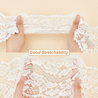 Polyester Lace Trims SRIB-GF0001-24-1