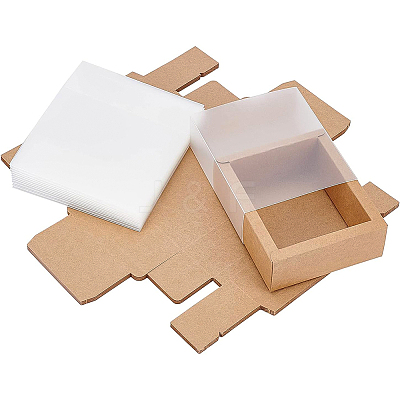 Kraft Paper Jewelry Boxes LS-CON-WH0068-65E-1