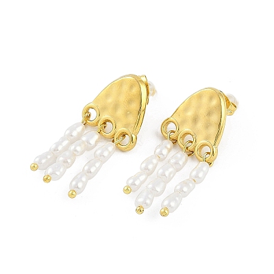 304 Stainless Steel Stud Earrings for Women STAS-Z111-13G-1