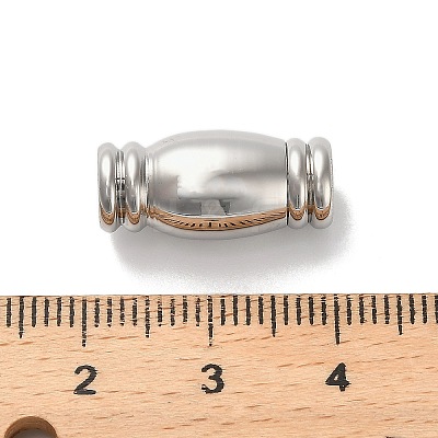 304 Stainless Steel Magnetic Clasps STAS-K296-01B-P-1