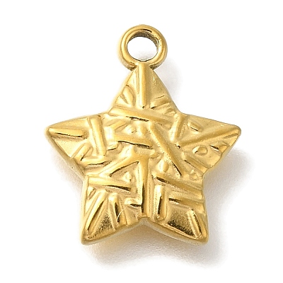 Ocean Theme 304 Stainless Steel Pendants STAS-Z092-06G-07-1