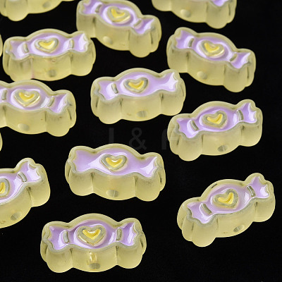 Transparent Acrylic Beads MACR-S374-05B-01-1
