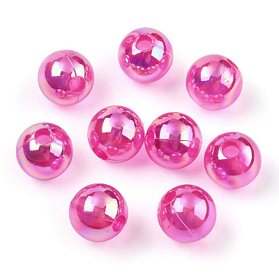 Transparent Acrylic Beads MACR-T046-01E-07-1