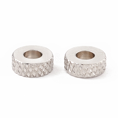 Non-Tarnish 201 Stainless Steel Spacer Beads STAS-A057-25D-P-1