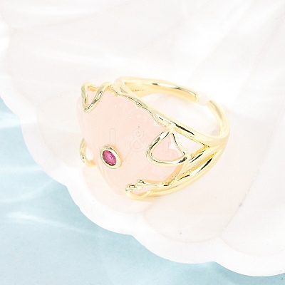 Natural & Synthetic Gemstone Cuff Rings GG-CBA5FCC-04G-1