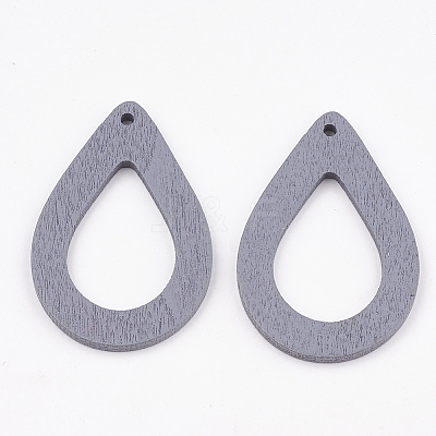 Pear Wood Pendants LS-X-WOOD-T010-06C-1