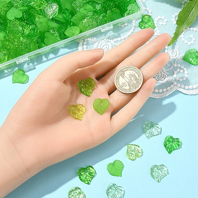 100G 5 Styles Transparent Acrylic Pendants TACR-YW0002-14-1