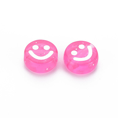 Transparent Acrylic Beads MACR-N008-55-D07-1