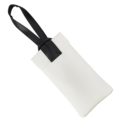 PVC Imitation Leather Eyeglass Cases ABAG-CN0001-66B-1