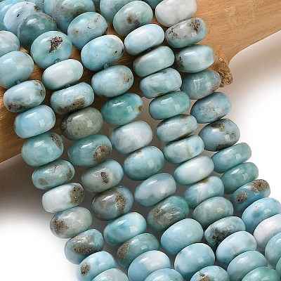 Natural Larimar Beads Strands GG-CBA007A-A01-03-1
