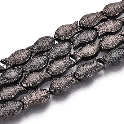 Electroplate Glass Beads Strands EGLA-T025-03A-1