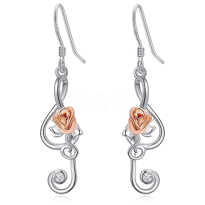 Alloy Dangle Earring PW-WG42387-01-1